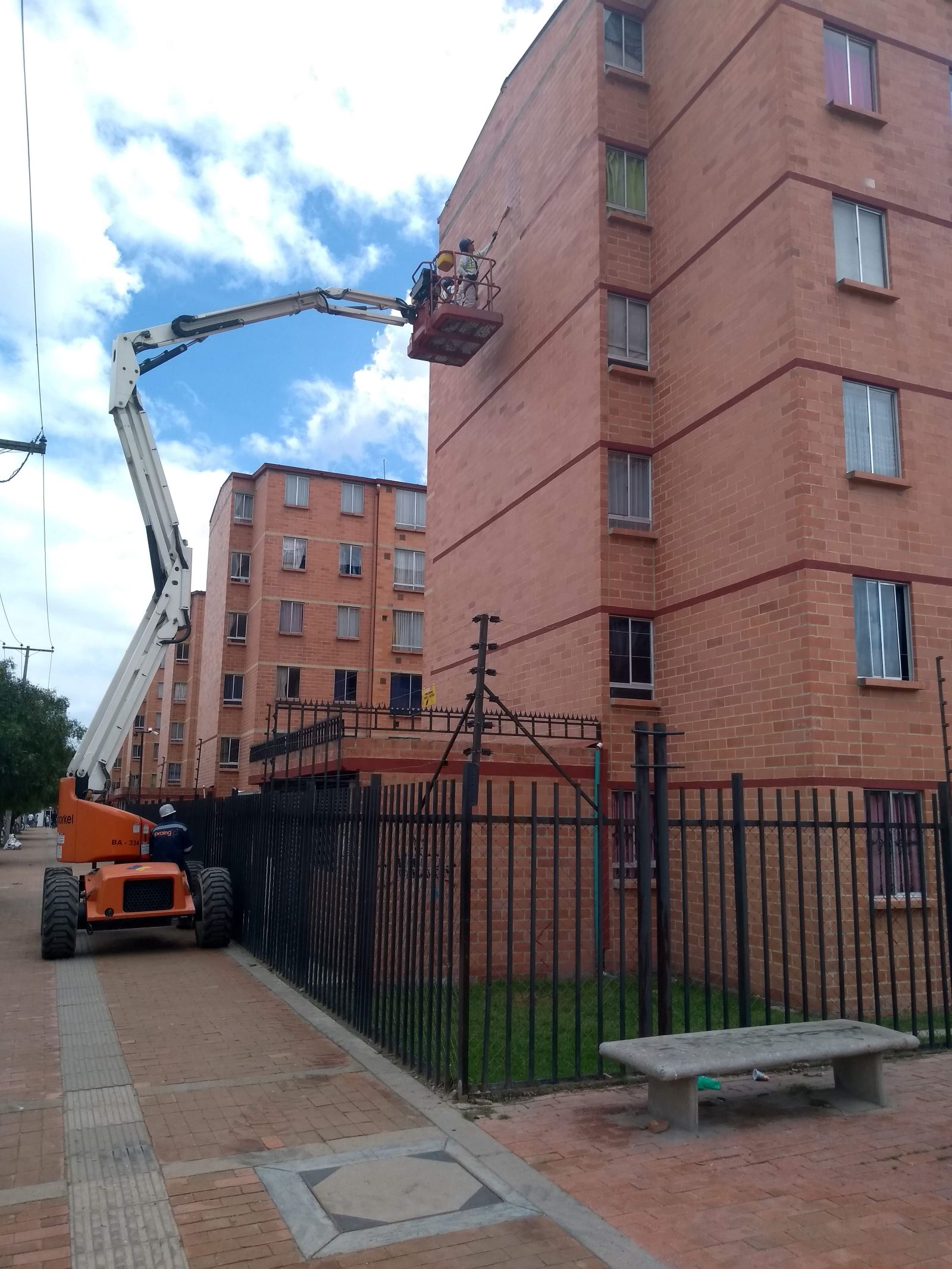 Limpieza de fachadas en Bogotá