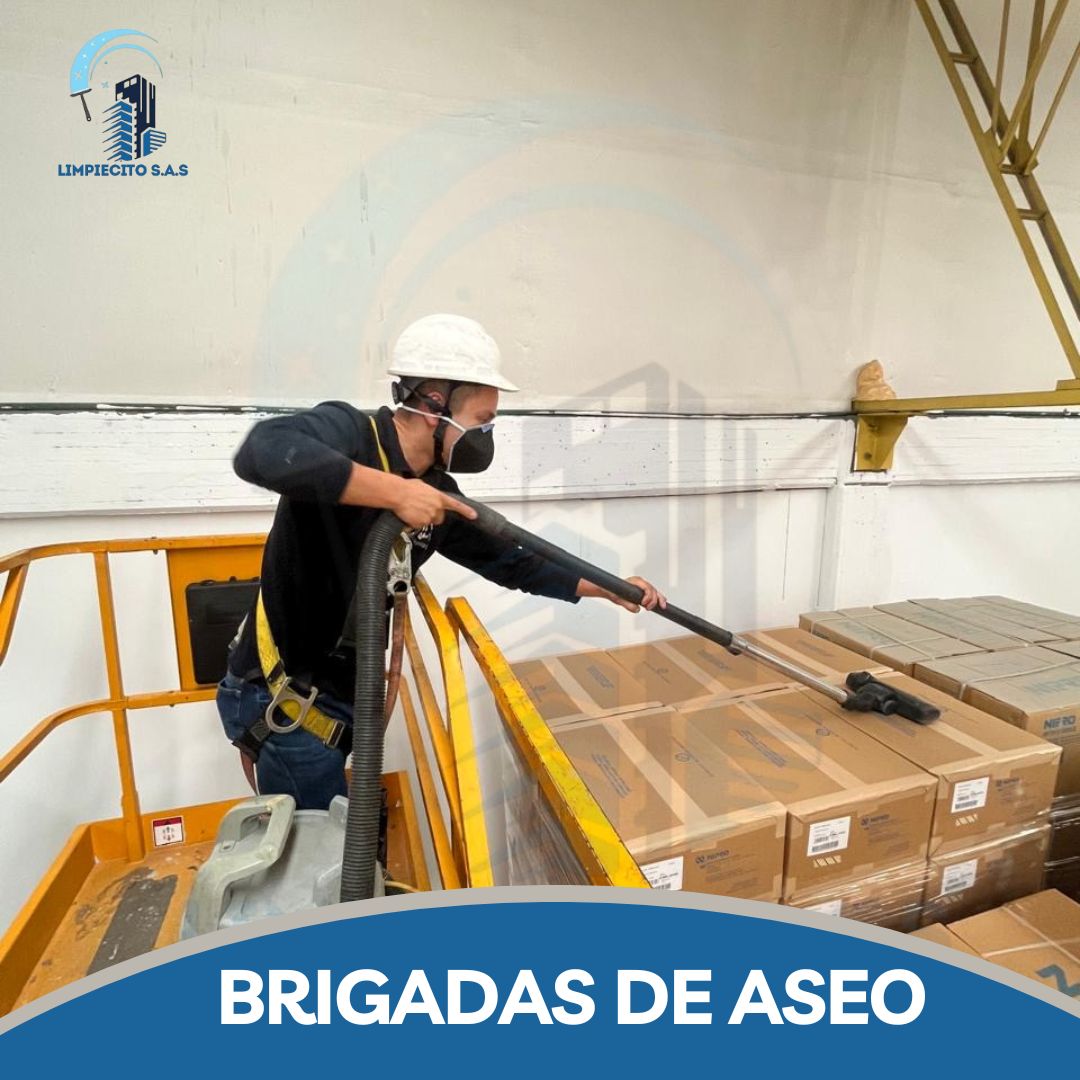 Proveedor de aseo y mantenimiento para empresas en Bogotá