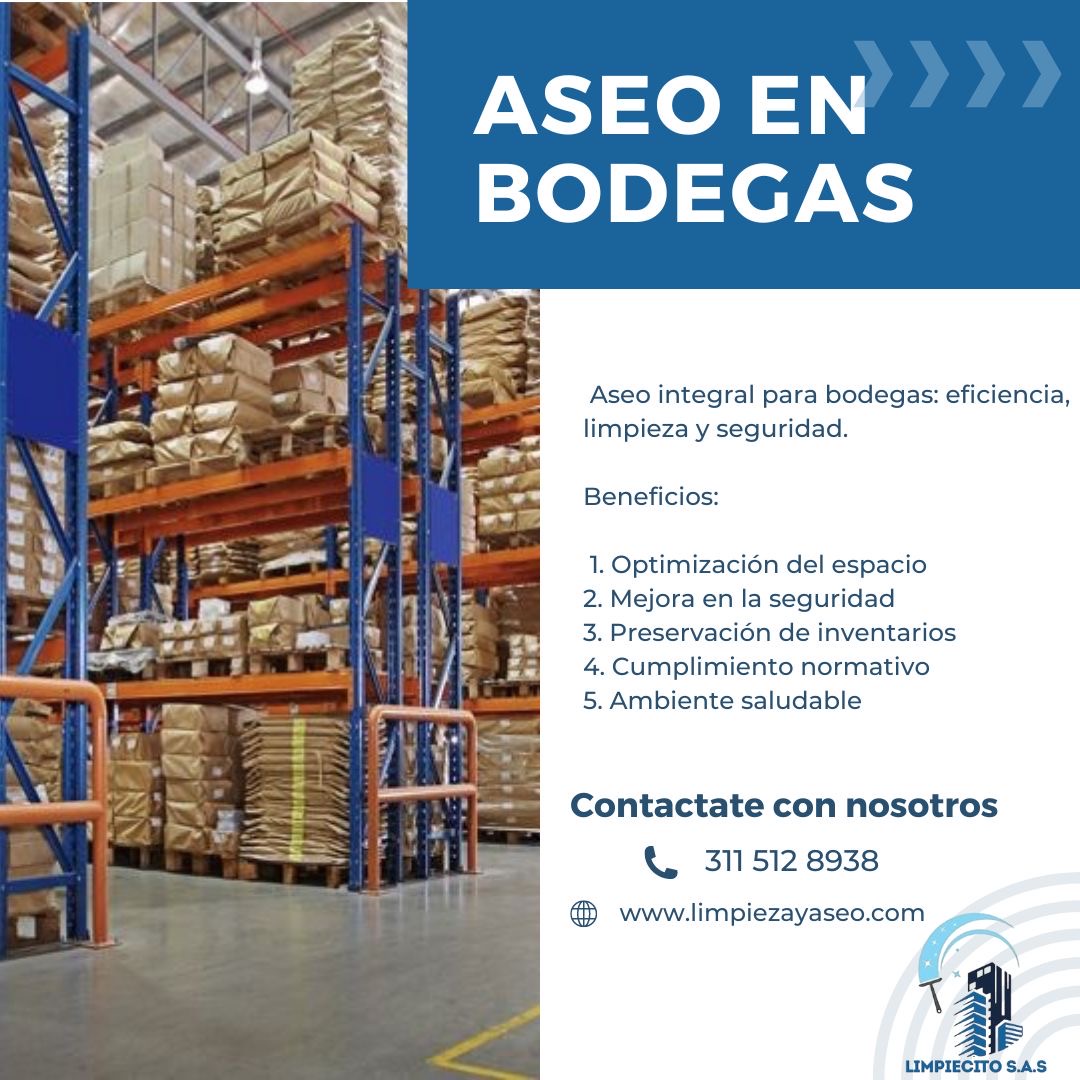 Empresa de aseo LIMPIECITO S.A.S. ASEO DE BODEGAS